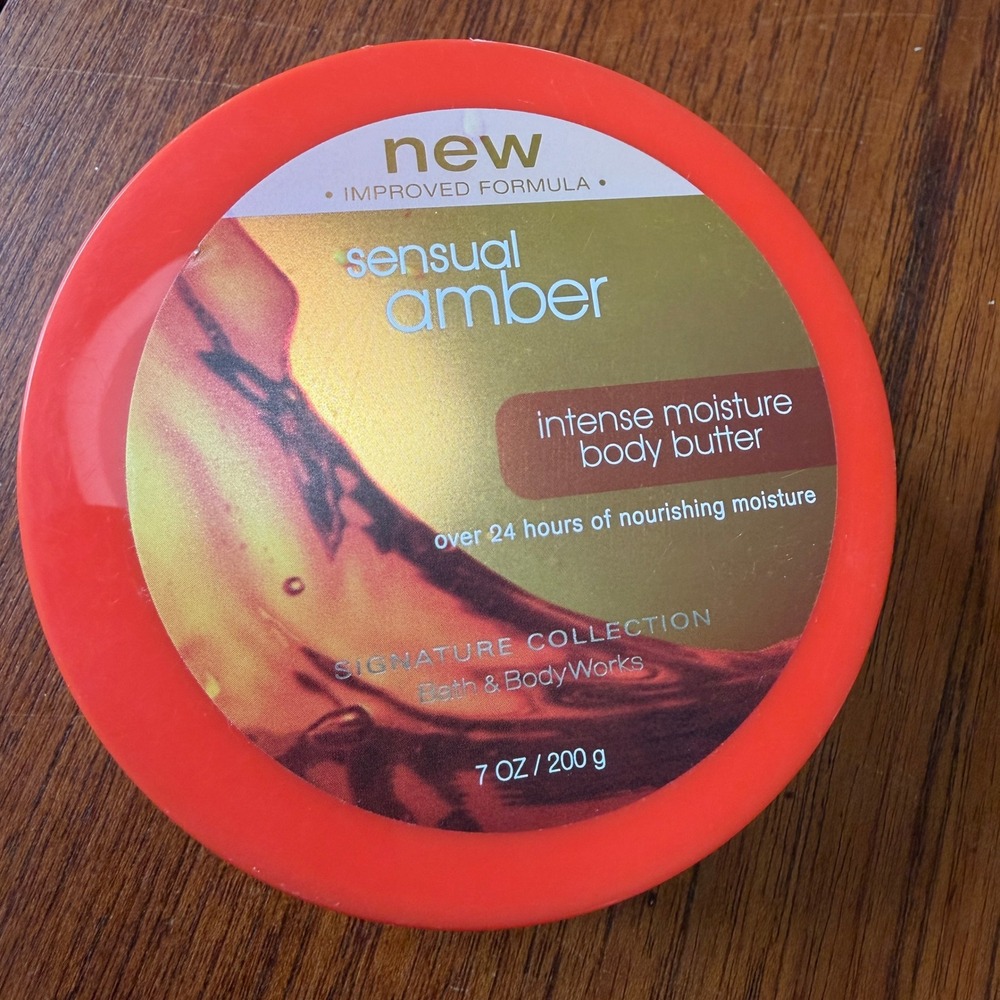 Bath & Body Works * Sensual Amber * Body Butter 7 oz. - DISCONTINUED